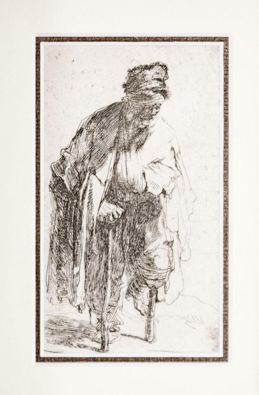Beggar with Wooden Leg