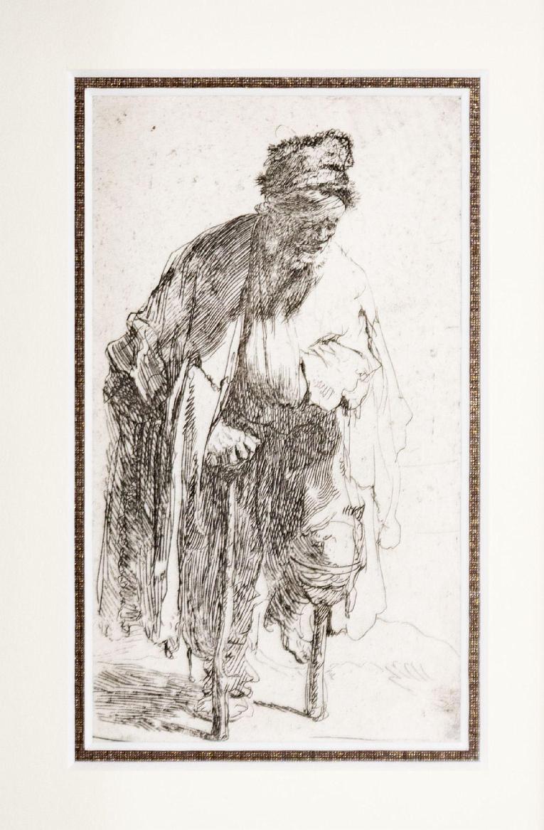 Beggar with Wooden Leg