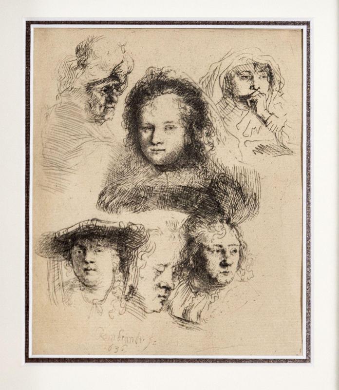 Head of Saskia and Others