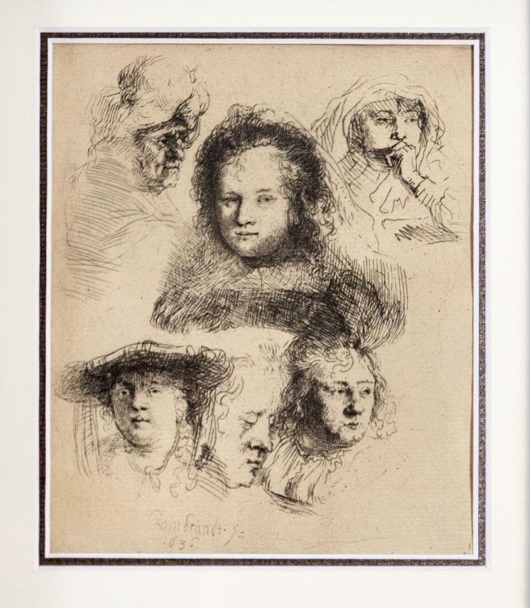 Head of Saskia and Others