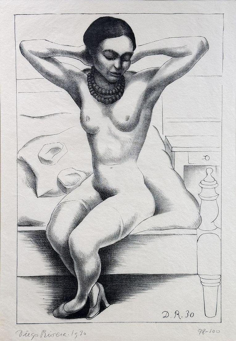Nude with Necklace (Frida Kahlo)