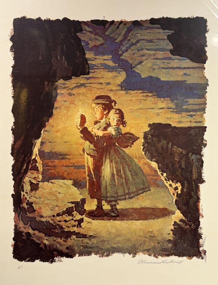 Grotto/Tom and Becky in the Cave (from the Tom Sawyer Folio)