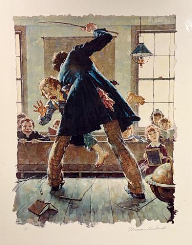 The Caning (from the Tom Sawyer Folio)