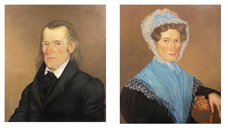 Quite a Pair of Portraits: George Caleb Bingham Paints Mr. and Mrs. Fortney Wyan