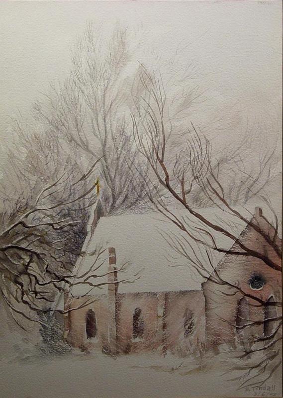 Trinity Church in Snow