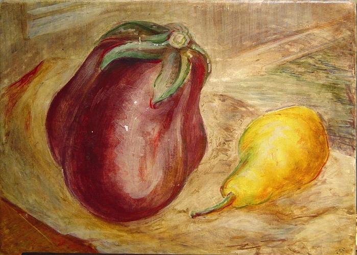 Eggplant and Pear