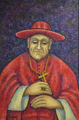 Pope John 23rd in Cardinal Robe