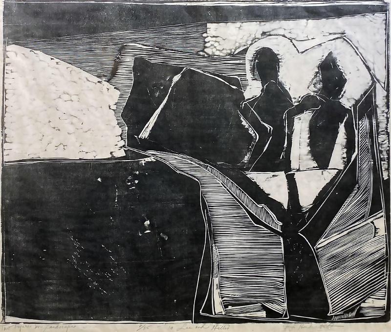 Landscape with Two Figures