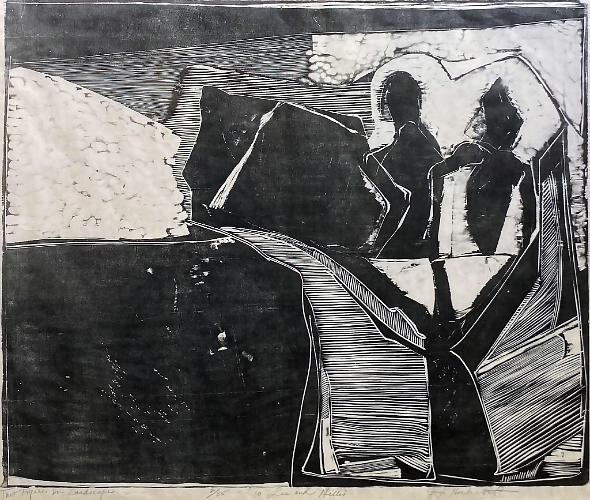 Landscape with Two Figures