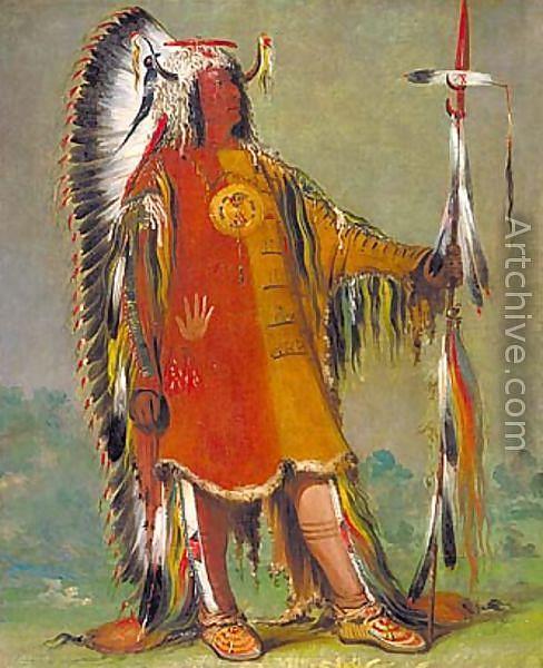 Mah-to-toh-pa (The Mandan Chief)