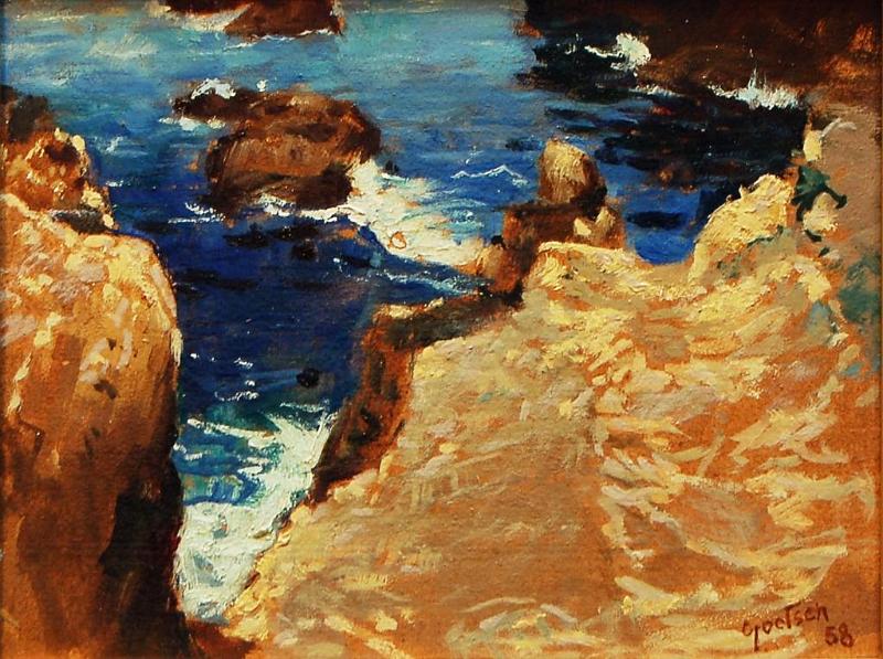 Looking Down, Carmel By the Sea