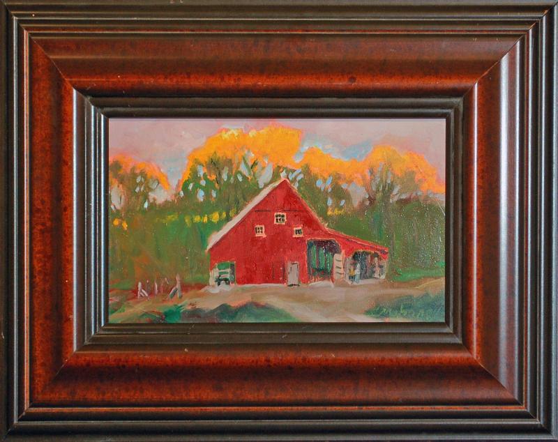 Early Morn, Vineyard Hill