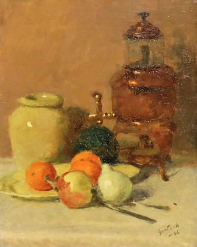 Still Life with Oranges and Pears