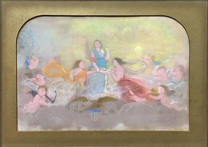 Study For "Reconciliation (Symbolic Group)"