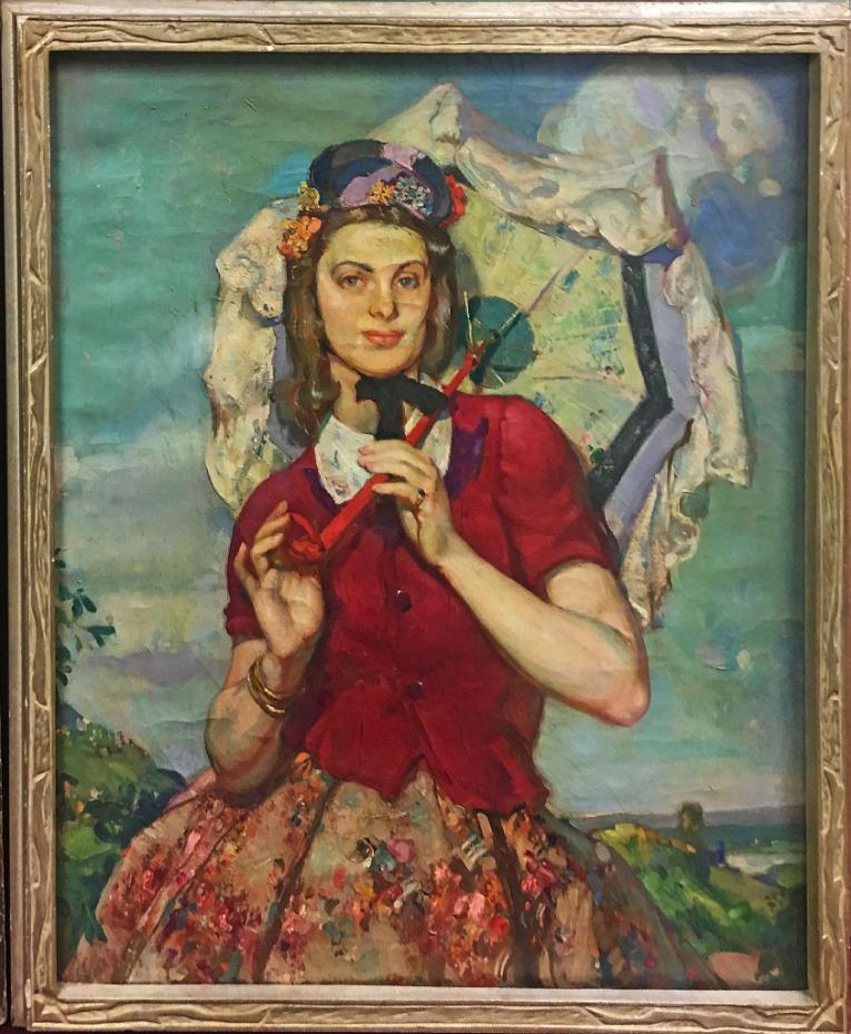 Lady with a Parasol