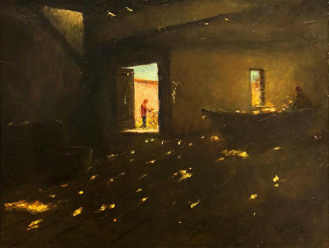 View from the Studio/Barn Interior