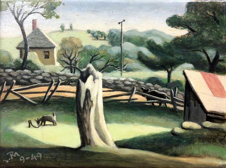 Doc's Back Yard, Chester, Conn., Septemeber, 1949