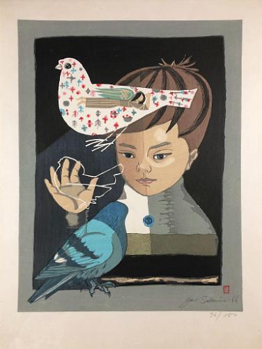 Boy with Birds