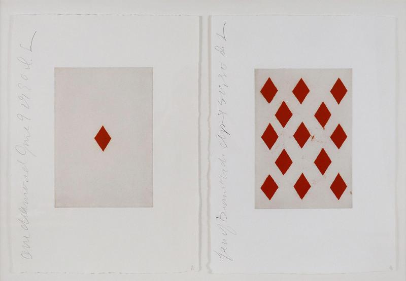 One of Diamond and Thirteen of Diamonds