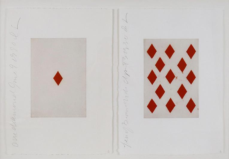 One of Diamond and Thirteen of Diamonds